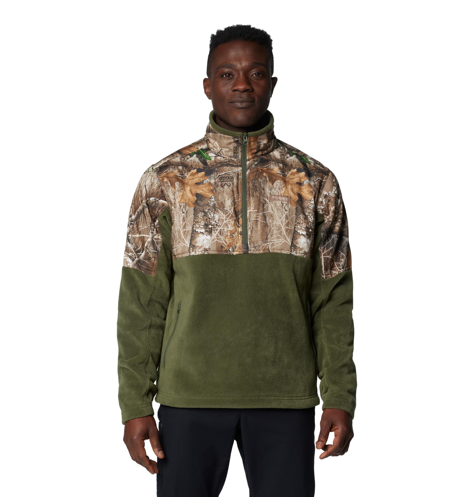 Columbia mens Phg Fleece Overlay II 1/4 Zip