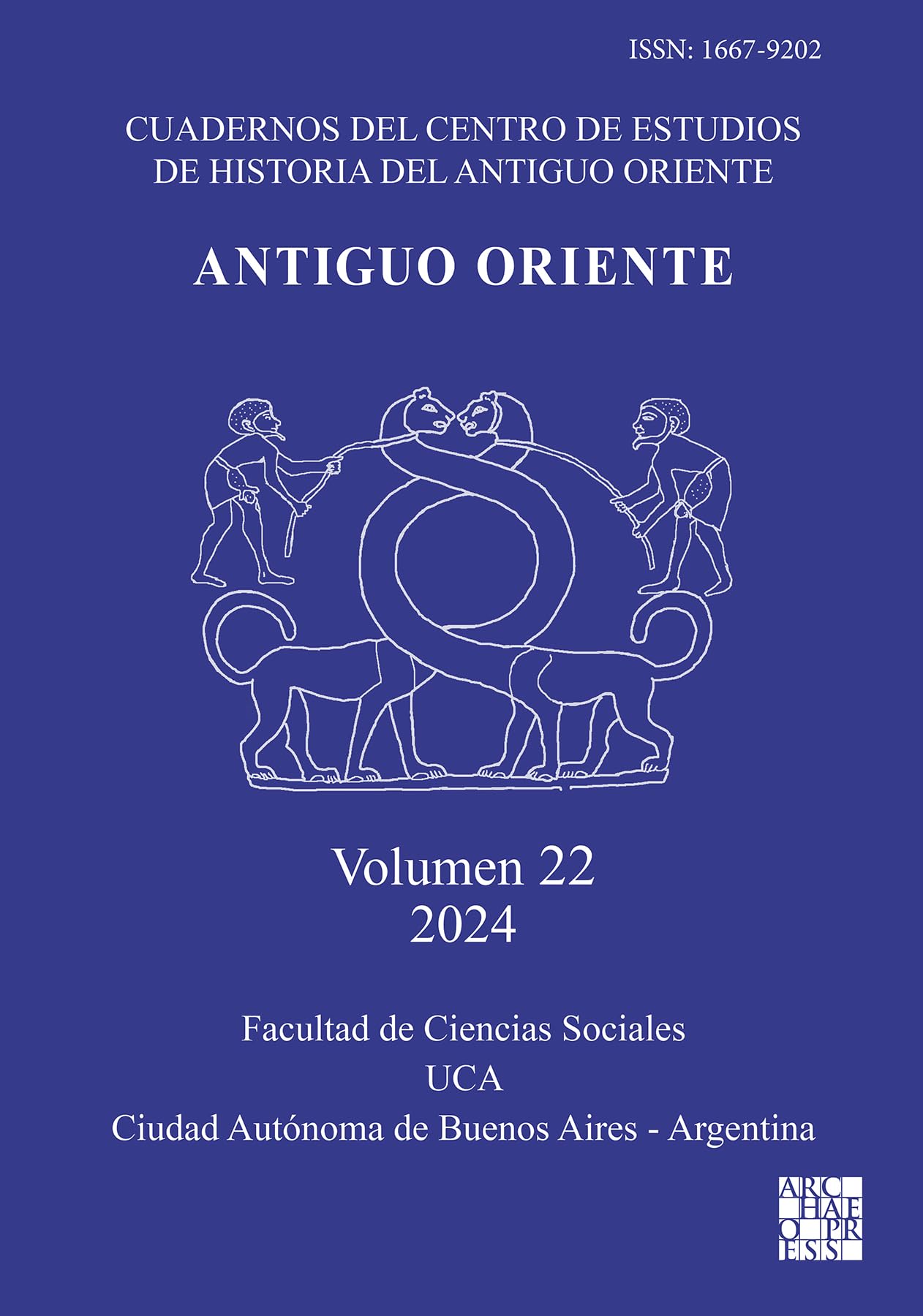 Antiguo Oriente: Vol. 22 2024 (Antiguo Oriente 2024)
