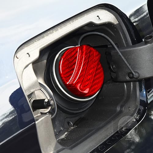 Miniatura 3 de Tapa de gasolina universal para depósito de combustible, ajuste de fibra de carbono seco real compatible con BMW X1 X2 X3 X4 X5 Z4 E46 E60 E90 F10