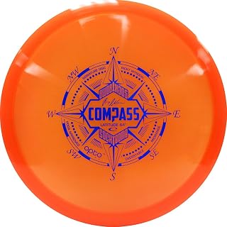 Latitude 64 Compass Midrange Disc Golf - Opto Line - Stable and Versatile - Colors May Vary - 173-176 Grams