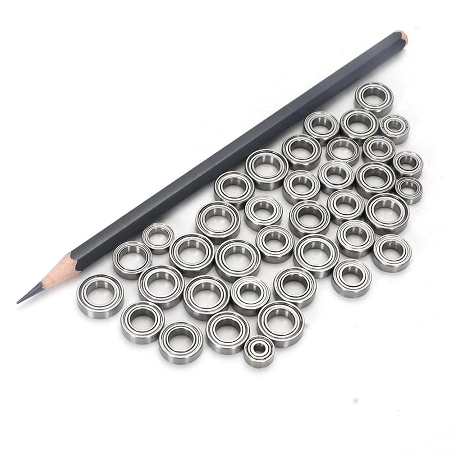 10Pcs Miniature Ball Stainless Steel Bearings (Z3) S683 S684 S685 S686 S687 S688 S689 S692 S693 S694 S695 S696 S697 S698 S699Zz(S699zz - 9x20x6mm)