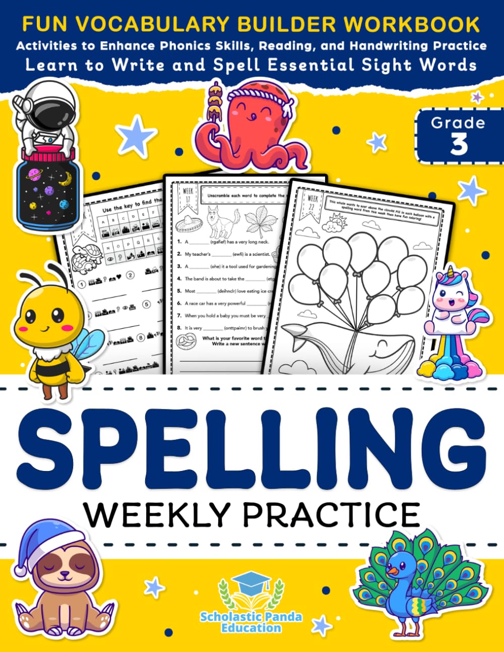 Spelling Weekly 3rd Grade