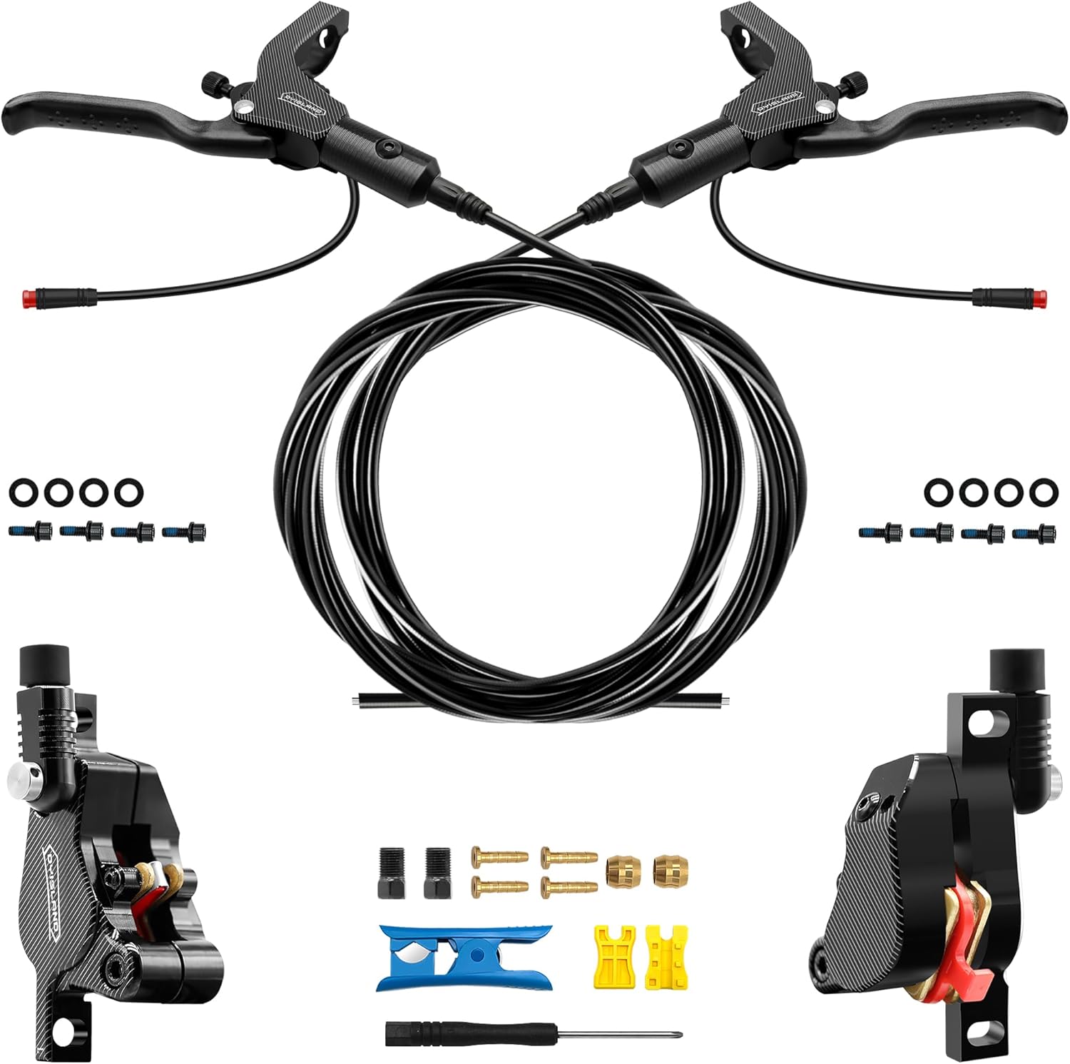 DYISLAND LD210 Hydraulic Disc Brake Set，PowerOff