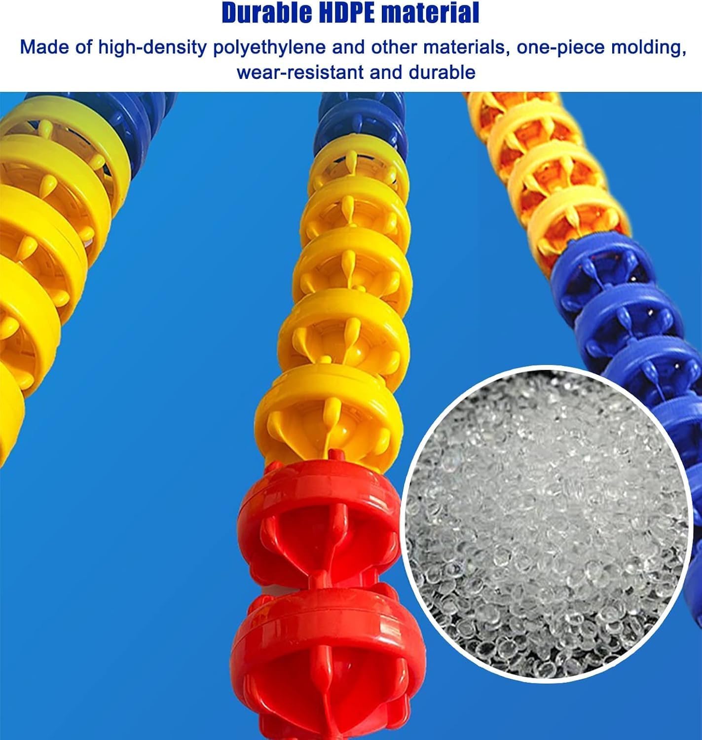 Premium Floating Pool Safety Rope for Swimming Competition Lanes - Durable Nylon with Buoys for Wave Protection & Delineation - Ideal for Parents and Coaches