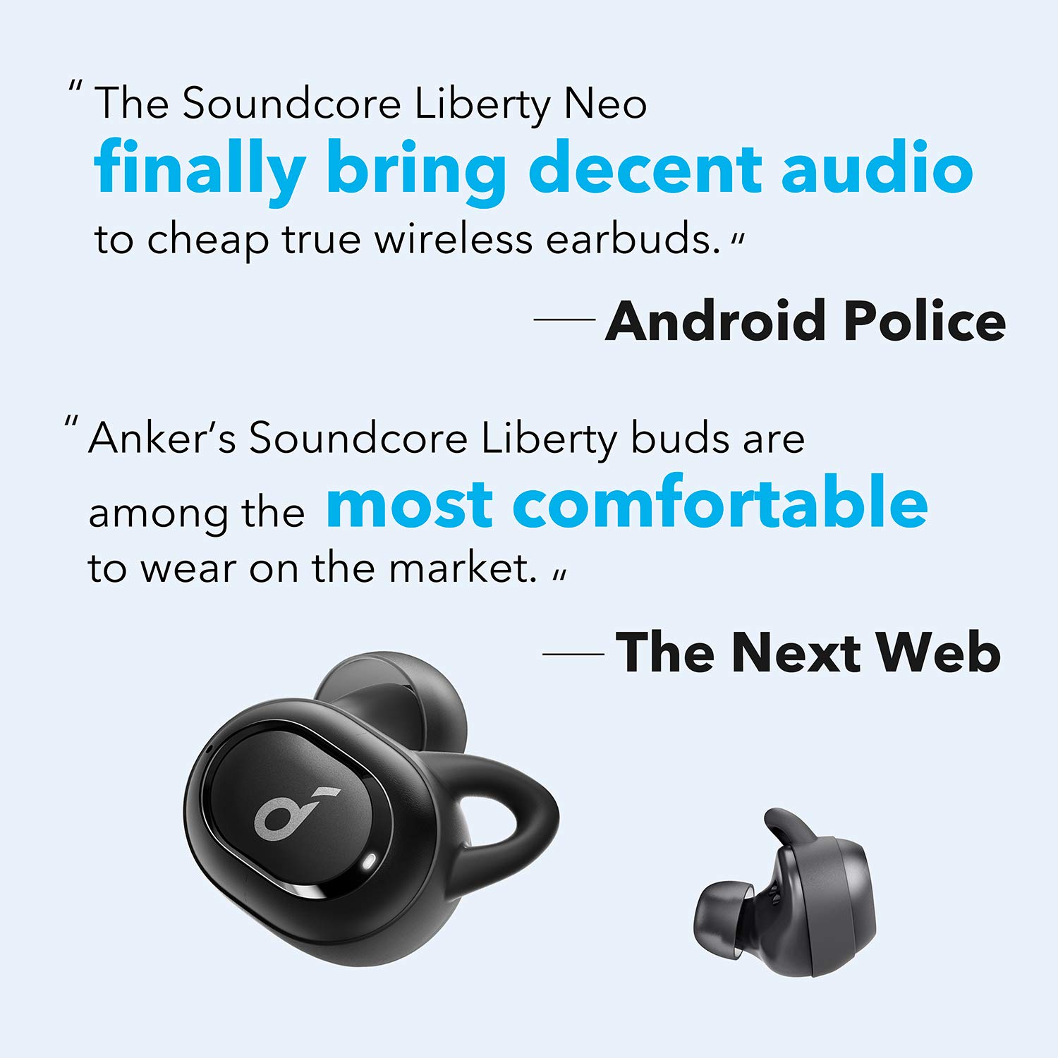 Amazon.com: Soundcore 2019 Upgraded, Anker Liberty Neo True