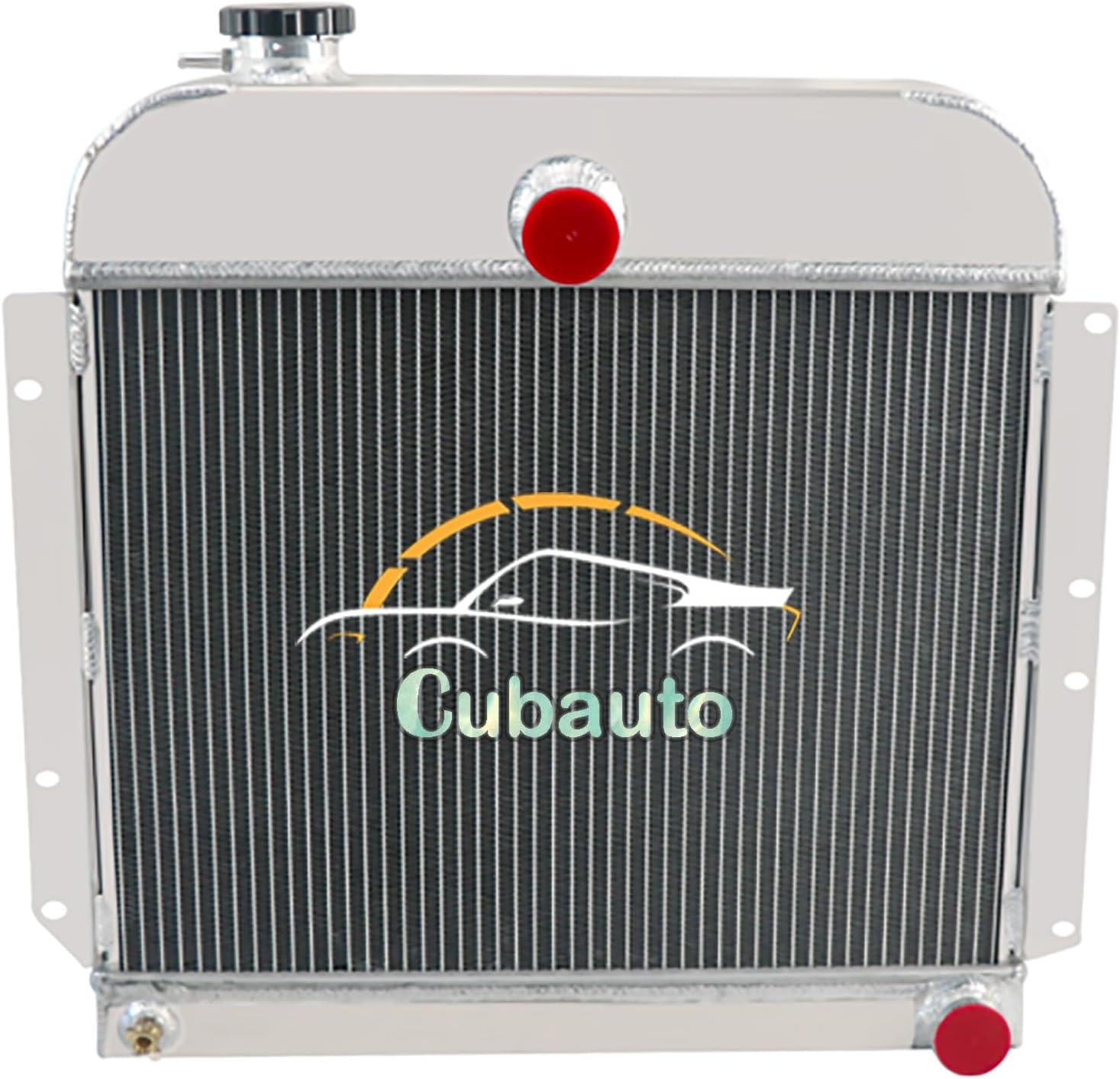 3 Row Core Radiator For Plymouth Cranbrook Concord P11 P15 Deluxe Wagon 3.6L 1941-52 Full Aluminum Downflow Radiators