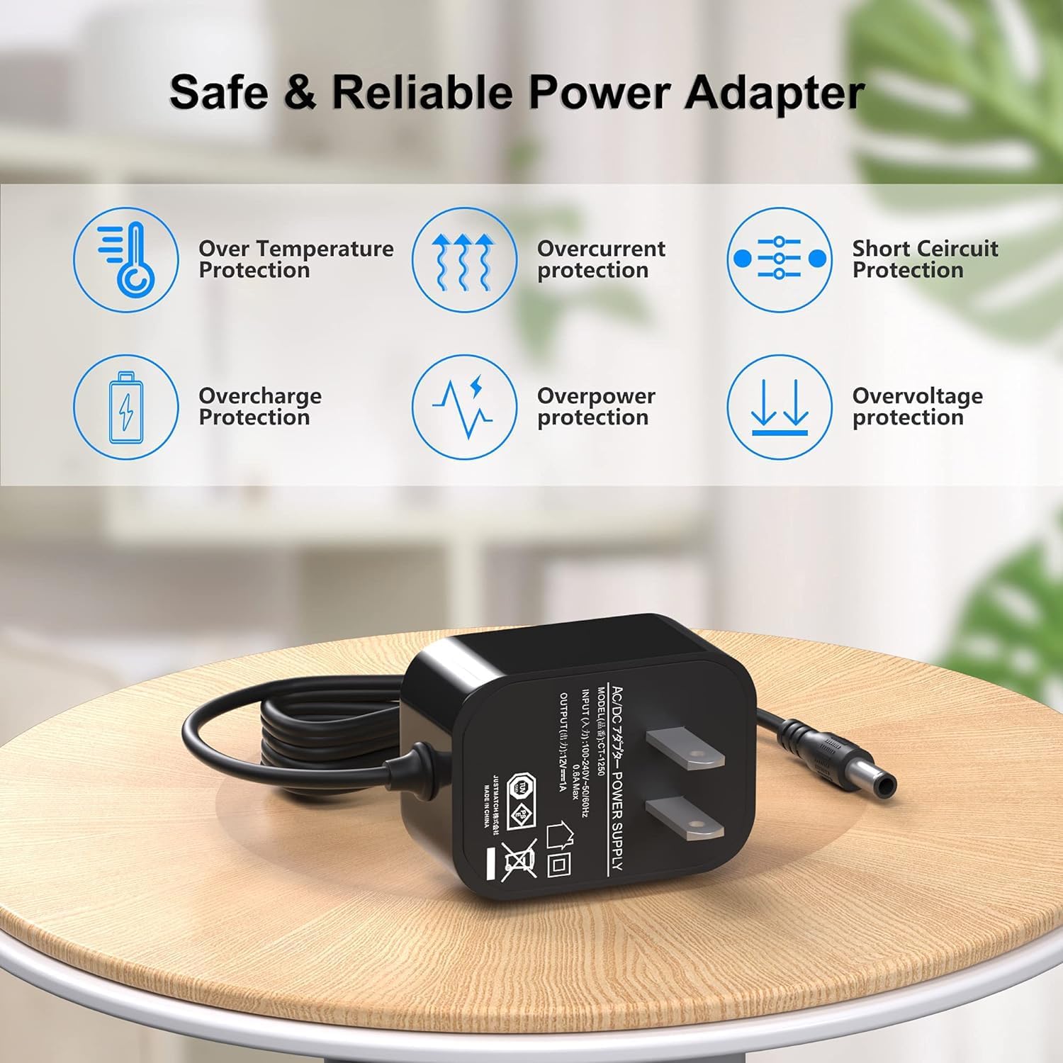 12V Speaker Charger for Bose SoundLink Mini (1st Gen ONLY) Speaker 413295 359037-1300 371071-0011 SoundDock XT 626209-1300 PSA10F-120 Power Cord. - Image 6