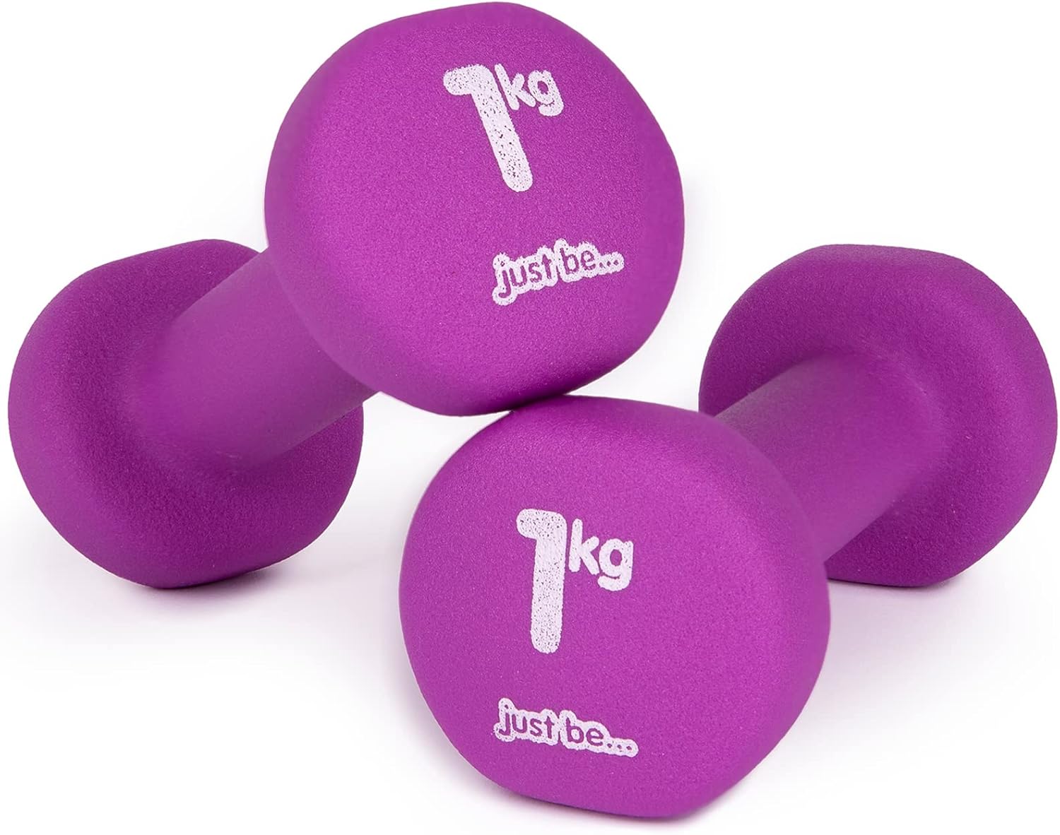 just be...® Dumbbells Set of 2 Weights Pair for Men & Women Home