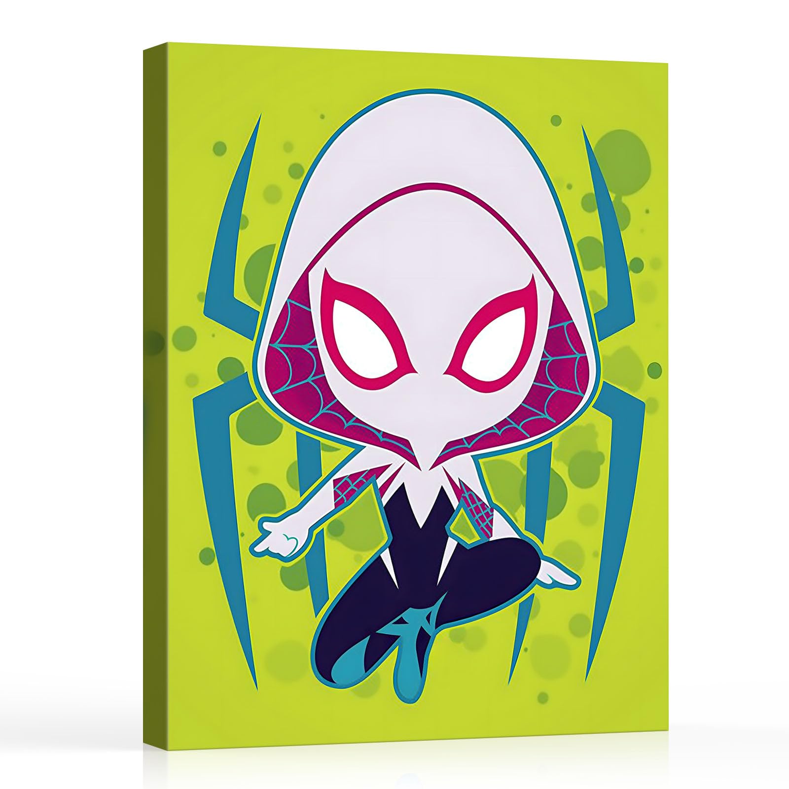 GUN SUPPLIES OUTLET LLC Idea Nuova Spidey and His Amazing Friends Canvas Wall Art, Canvas Print Wall Decor for Living Room Bedroom Home Bathroom