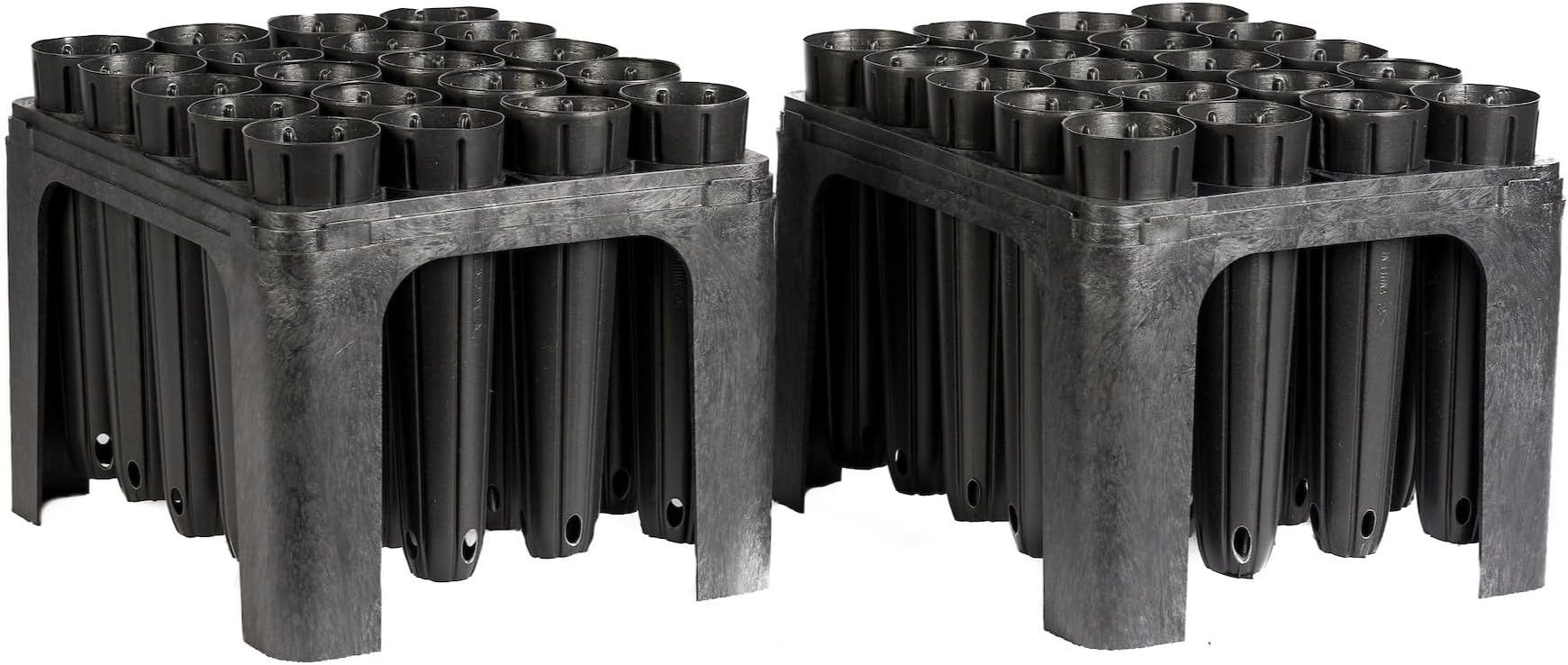 Stuewe & Sons – Deepot 20 Cavity Tray with D40L - 2.7” x 10” Deepot Cells Growing Kit - 2 Pack