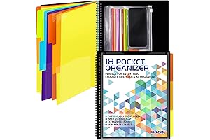 Spiral Pocket Project Organizer