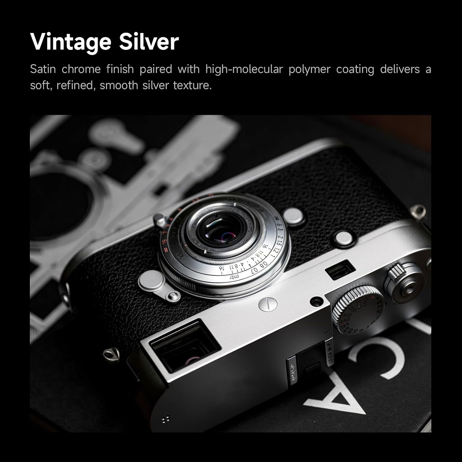 Brightin Star 28mm F2.8 Full Frame Manual Focus Lens for Leica-M Mount,Camera Lens Compatible with M2 M3 M4 M5 M6 M7 M8 M9 M9P M10 M262 M240 M240P M10P M10M(Silver) image 5