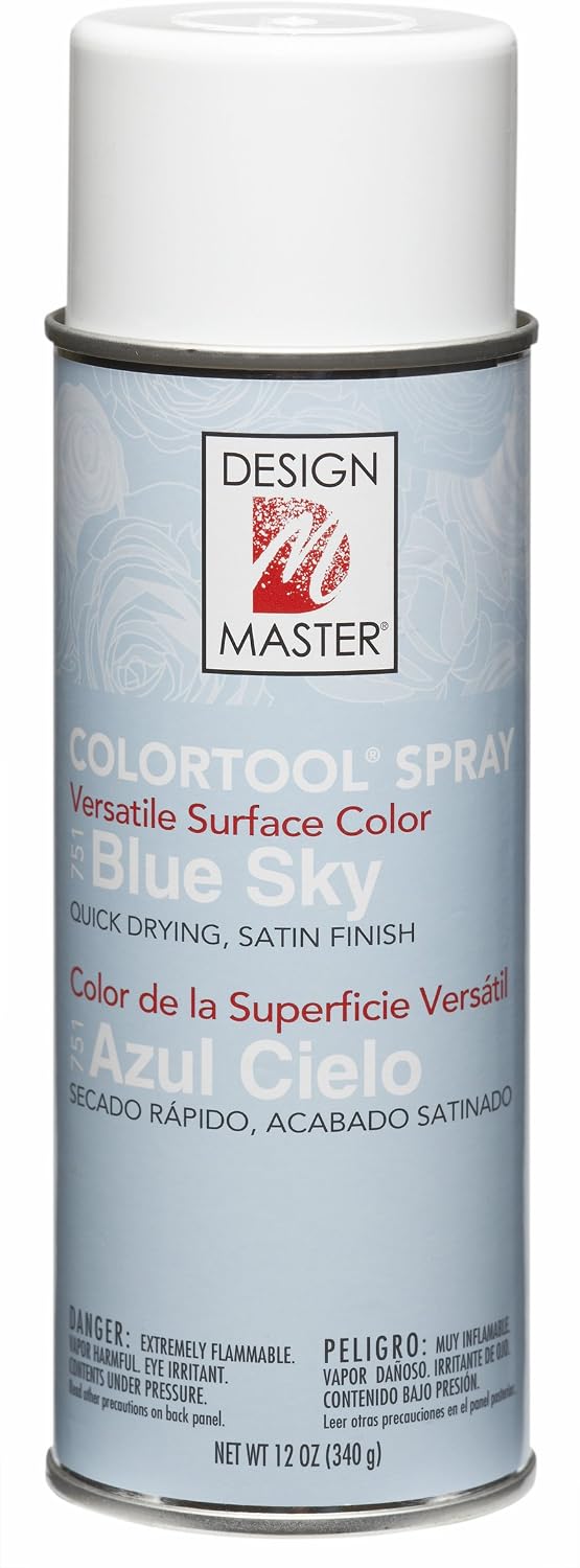Design Master Colortex Amazon.com: Design Master 751 Blue Sky Colortool Spray : Herramientas y ...