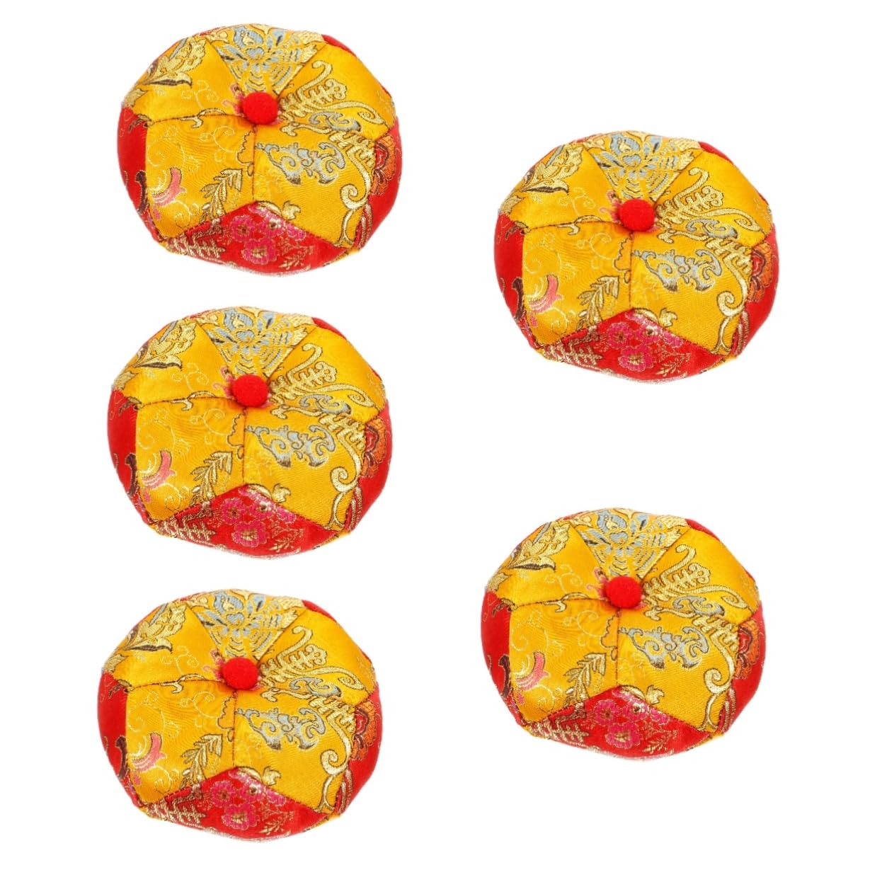Generic 5piezas Cojín Para Tazón De Almohadilla De Funda De Seguro y Diseño Artesanal