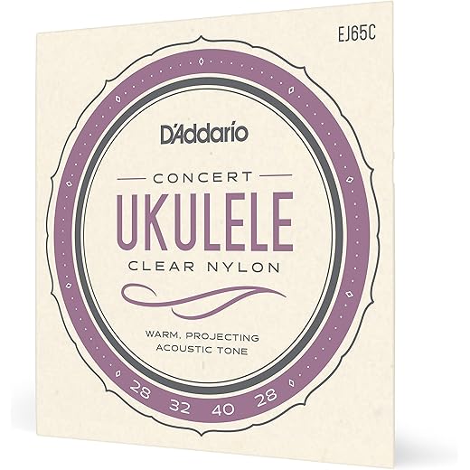 DAddario Pro-Art Custom Nylon Ukulele Strings, Concert