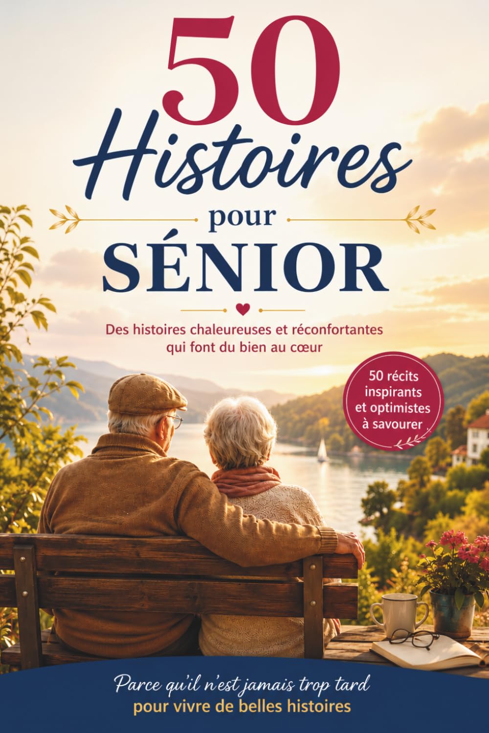 50 histoires courtes pour séniors: Des récits chaleureux et réconfortants. Gros caractères et paragraphes courts. Lecture facile. Idéal pour stimuler la mémoire, malvoyants, DMLA, Alzheimer.