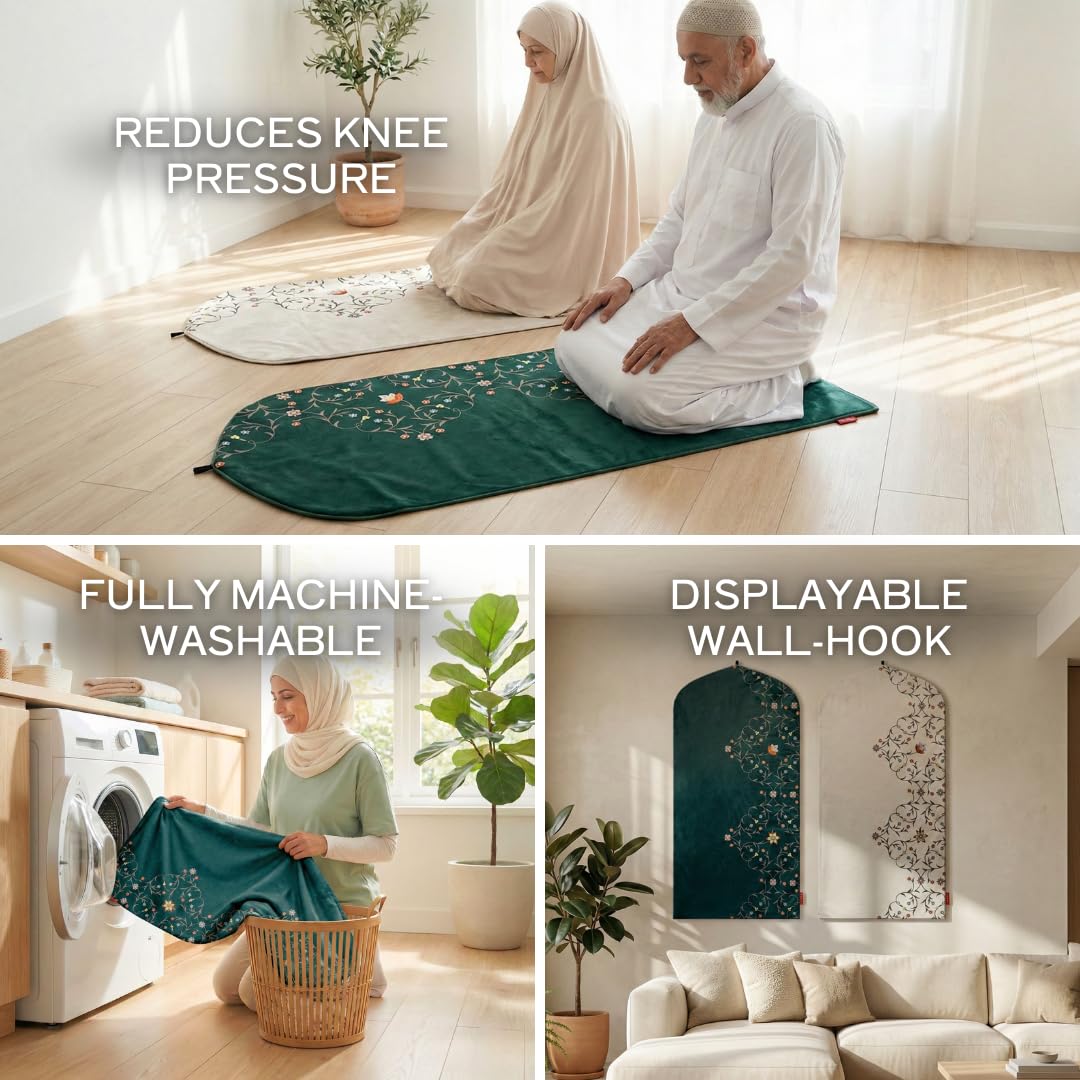 TAKVA Tapis de prière Premium | Collection Royale