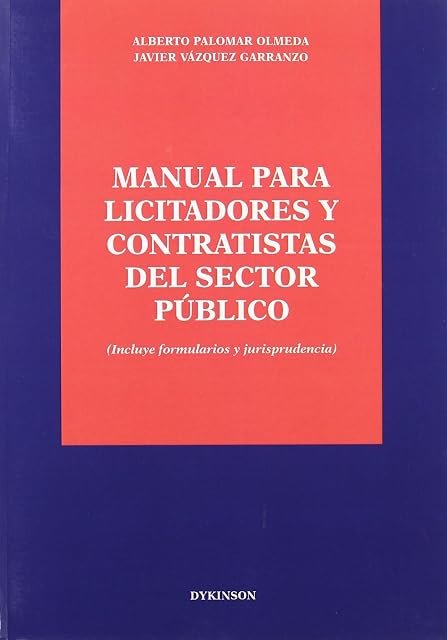 Portada de Manual para Licitadores y Contratistas del Sector Publico: Incluy e Fo