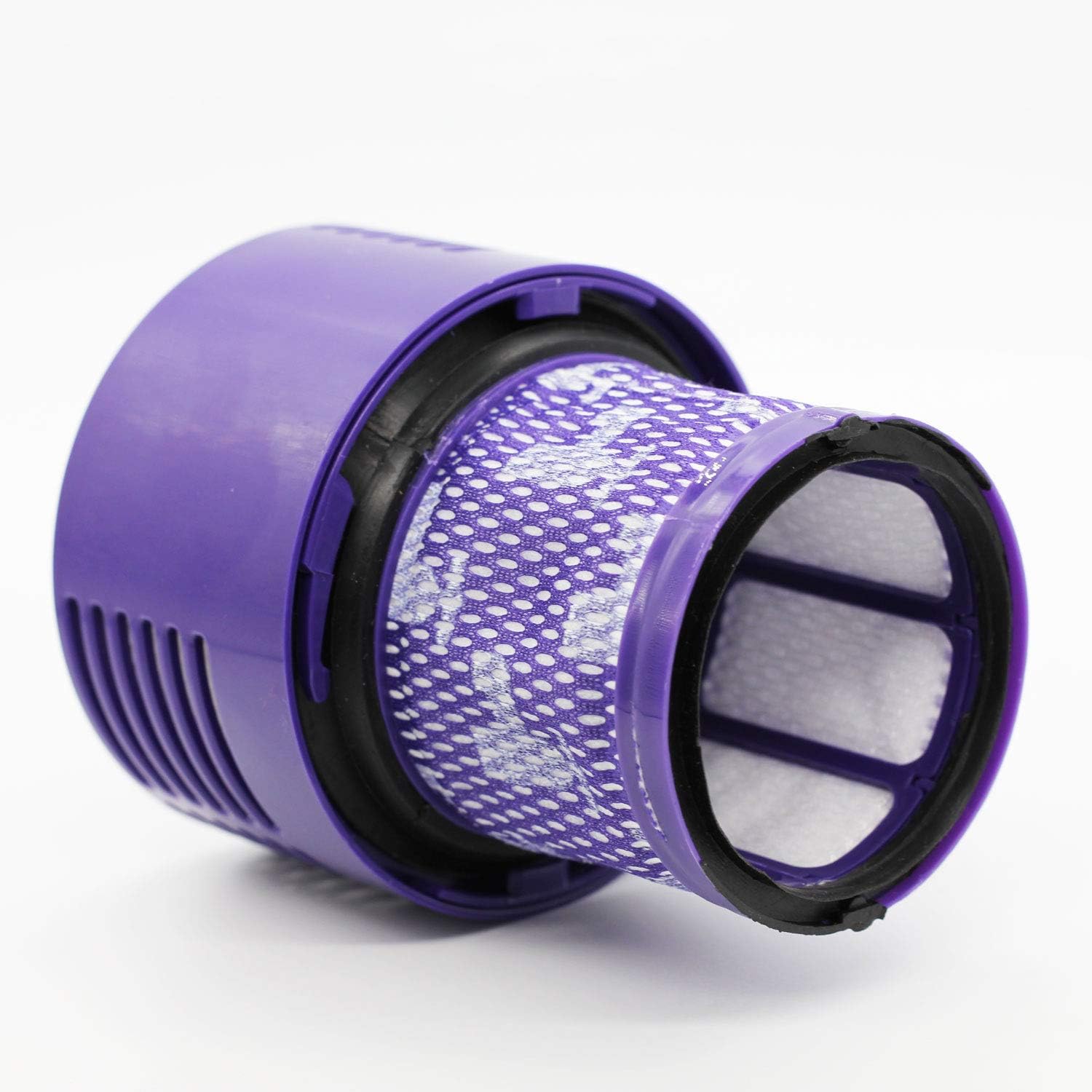 Hechuang V10 Replacement Filters for Dyson V10 Cyclone Series, V10 Absolute, V10 Animal, V10 Total Clean, SV12, Replaces Part 969082-01, 3 Pack Filters + 1 Cleaning Brush