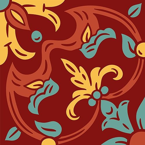 Miniatura 8 de Poromoro - Juego de azulejos adhesivos con estilo español o portugués (16 unidades), 21, 7.9