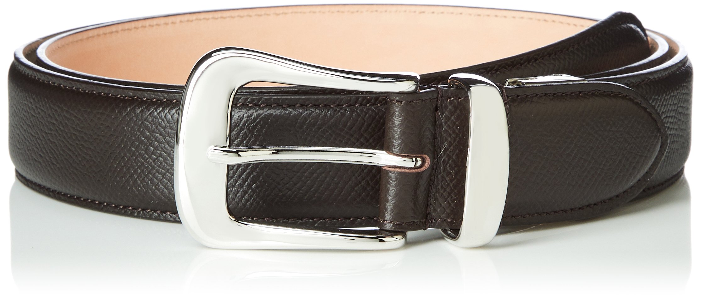 Amazon | [ミカド] MK818016 ベルト メンズ チョコ 日本 ウェスト95cm