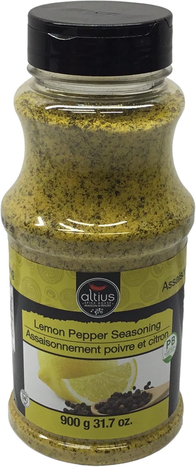 Altius Lemon Pepper Seasoning 900g Amazon.ca Grocery & Gourmet Food