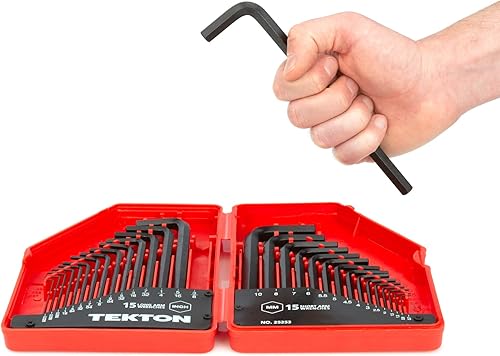 Miniatura 9 de TEKTON Juego de llaves hexagonales - Pulgadasmétrico - 30 piezas - 25253