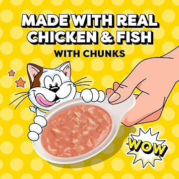 Temptations Lickable Spoons, Soft Lickable Cat Treats, Adult Wet Cat Treats, Variety Pack, 24 Spoons