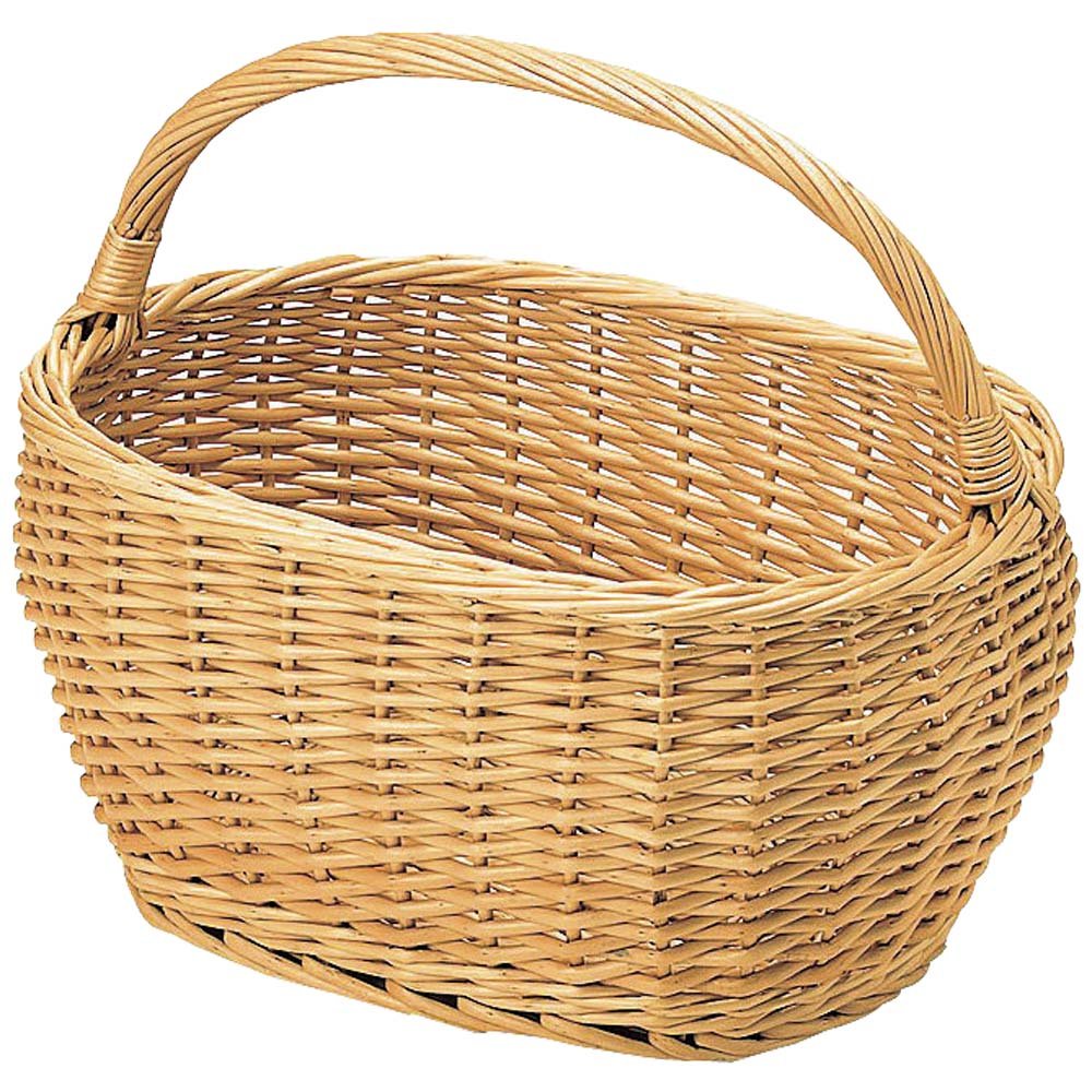 Amazon.co.jp: 山下工芸(Yamasita craft) 柳手付バスケット M : ホーム
