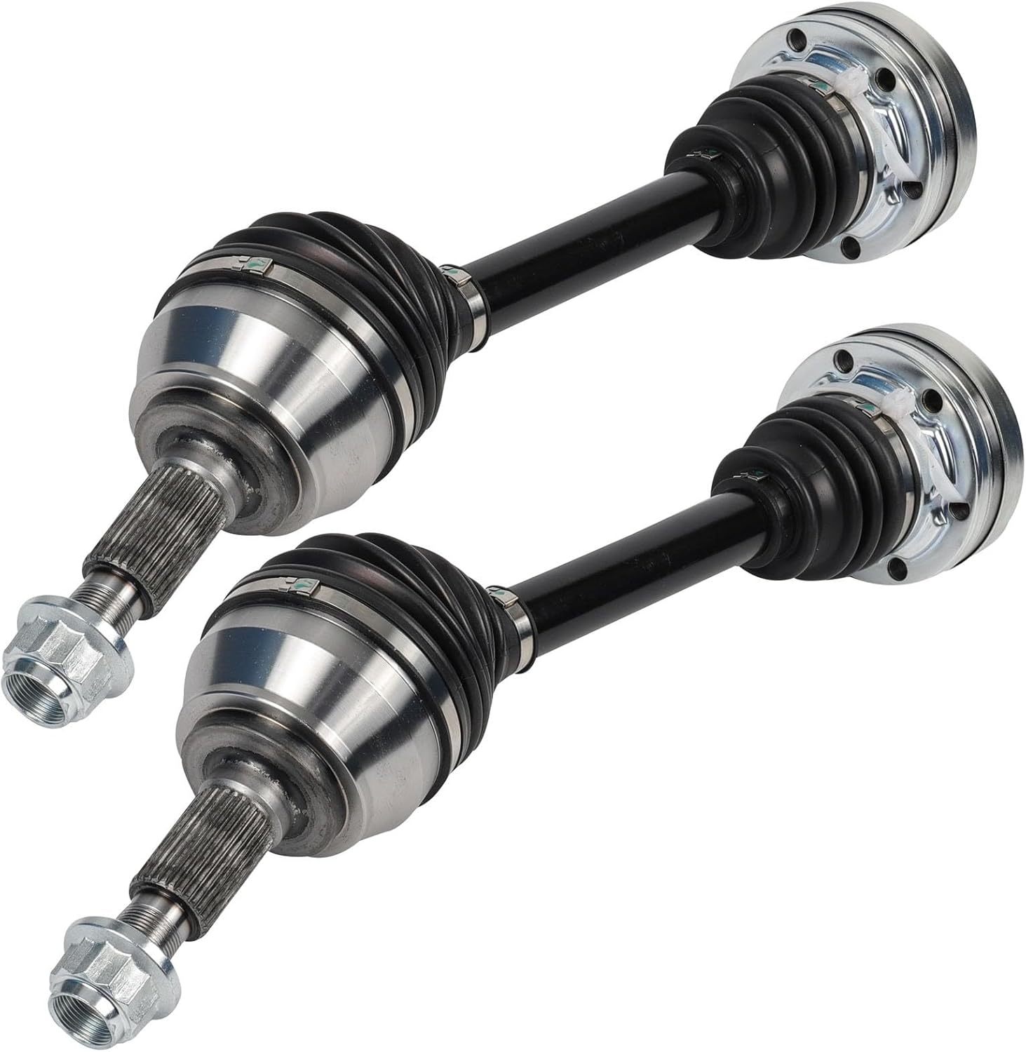 ECCPP CV Axle Shaft Assembly fit for Audi A7 Quattro 2012 for Audi Q7 2011-2015 for Porsche Cayenne 2003-2010 for Volkswagen Touareg 2011-2017 7P0407271A 95834903812 NCV70001 18-213240 2PCS