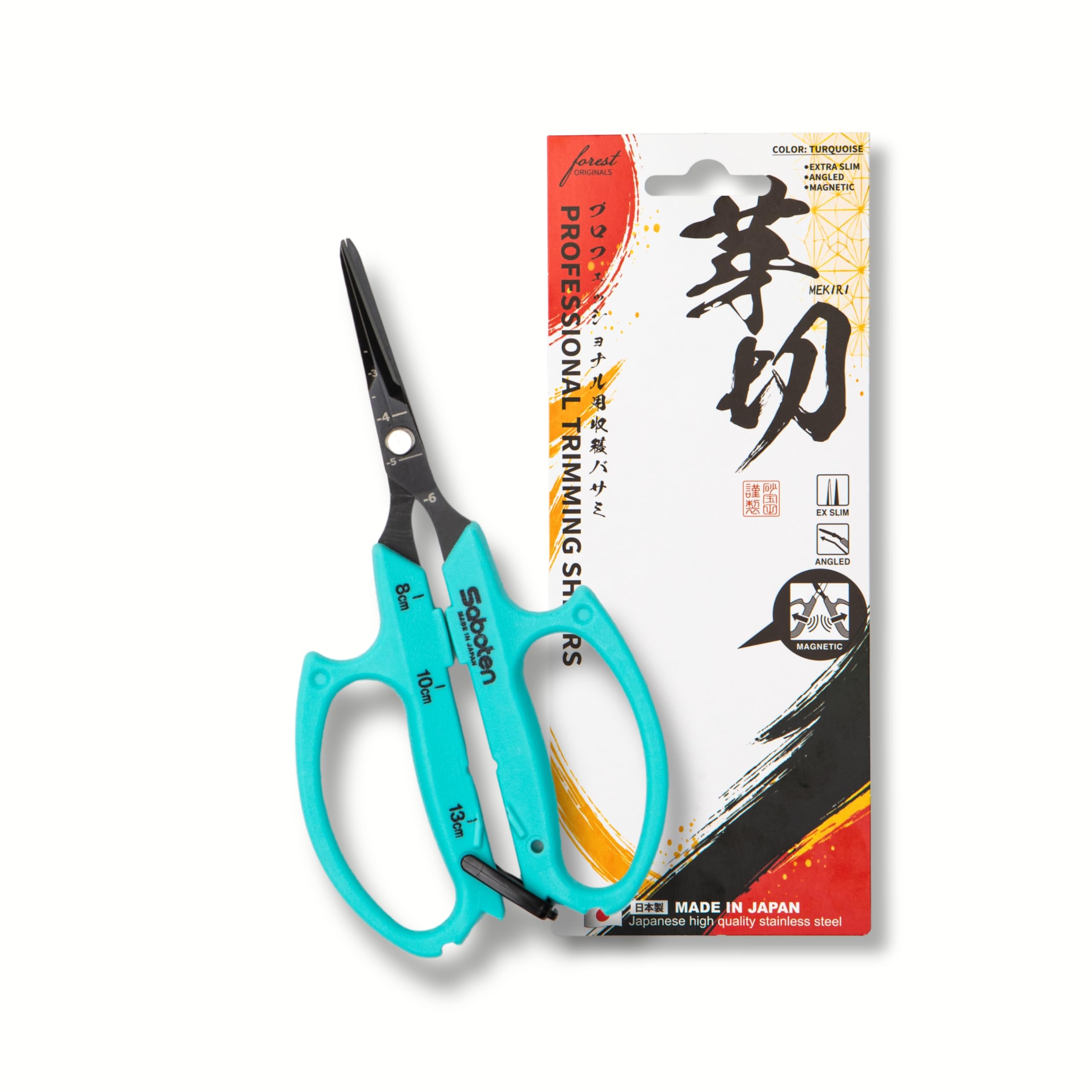 Saboten Japanese Harvesting Shears Turquoise