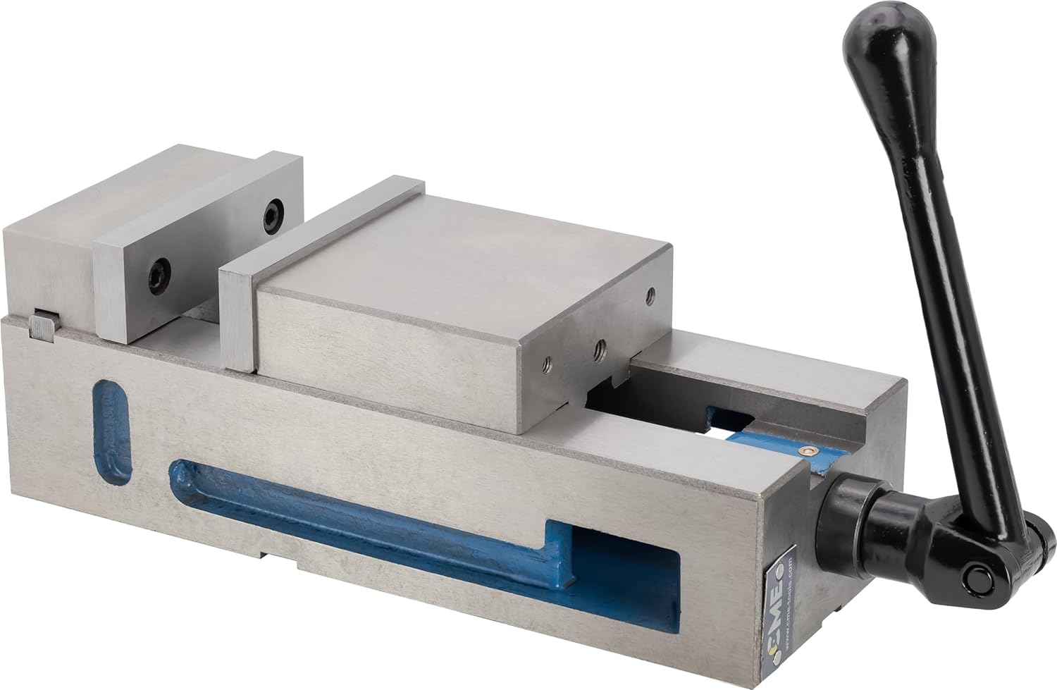 CME CNC Milling Vise, Angle Lock Design, 5 7/8" Jaw Width, 6 7/8" Maximum Opening