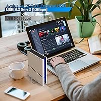 Vista 5 de Avolusion PRO-H1 Series 14TB 7200RPM USB 3.2 Gen2 (10Gbps) Disco duro externo (para PC de escritorio Windows o MacOS)