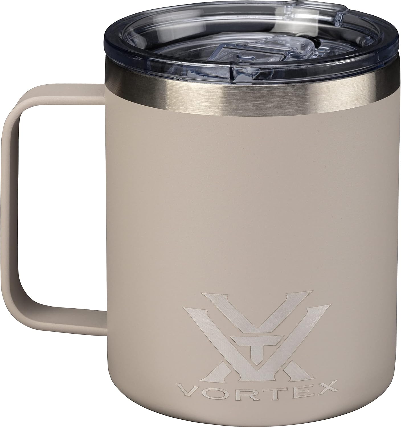 Vortex Insulated 12oz Mugs - Double Wall Vacuum Insulated, BPA Free, No Sweat Design, Removable & Cleanable Gasket On Lid, Splash Proof Lid - Unlimited, Unconditional Warranty