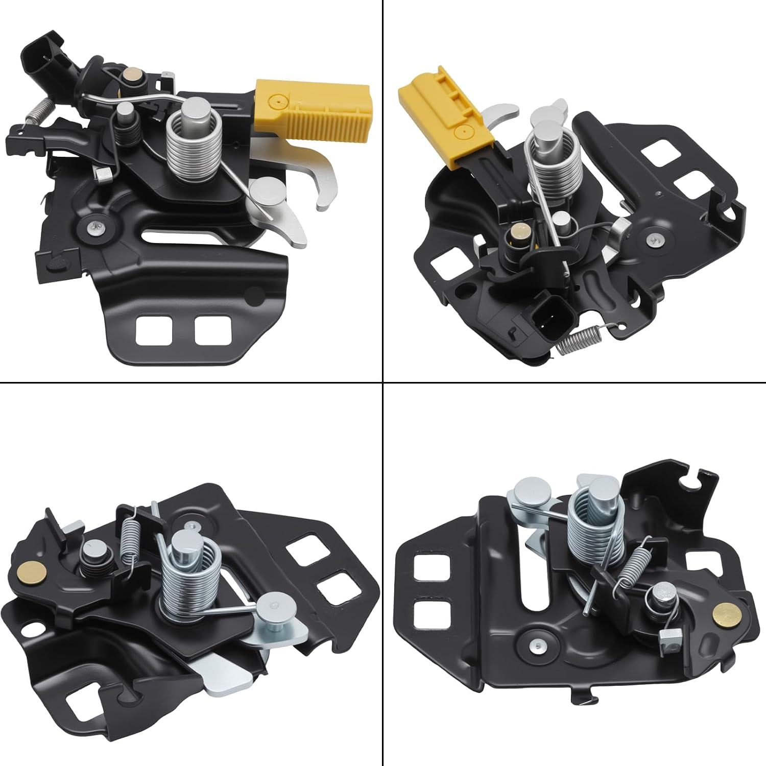 2Pcs Front Hood Latch Assembly, Replacement for Ford Fusion Hood Latch 2013-2020, Replaces DS7Z16701A, DS7Z16701B