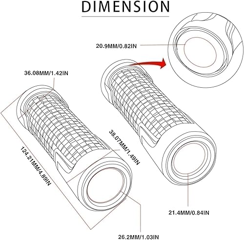 Miniatura 3 de GANDUS Motorcycle for Y&amp;AMAHA FZ150I FZ 150I 2013 2014 2015 2016 2017 2018 CNC Handle Bar Cap End Plugs &amp; Handlebar Grips Motorcycle Accessories