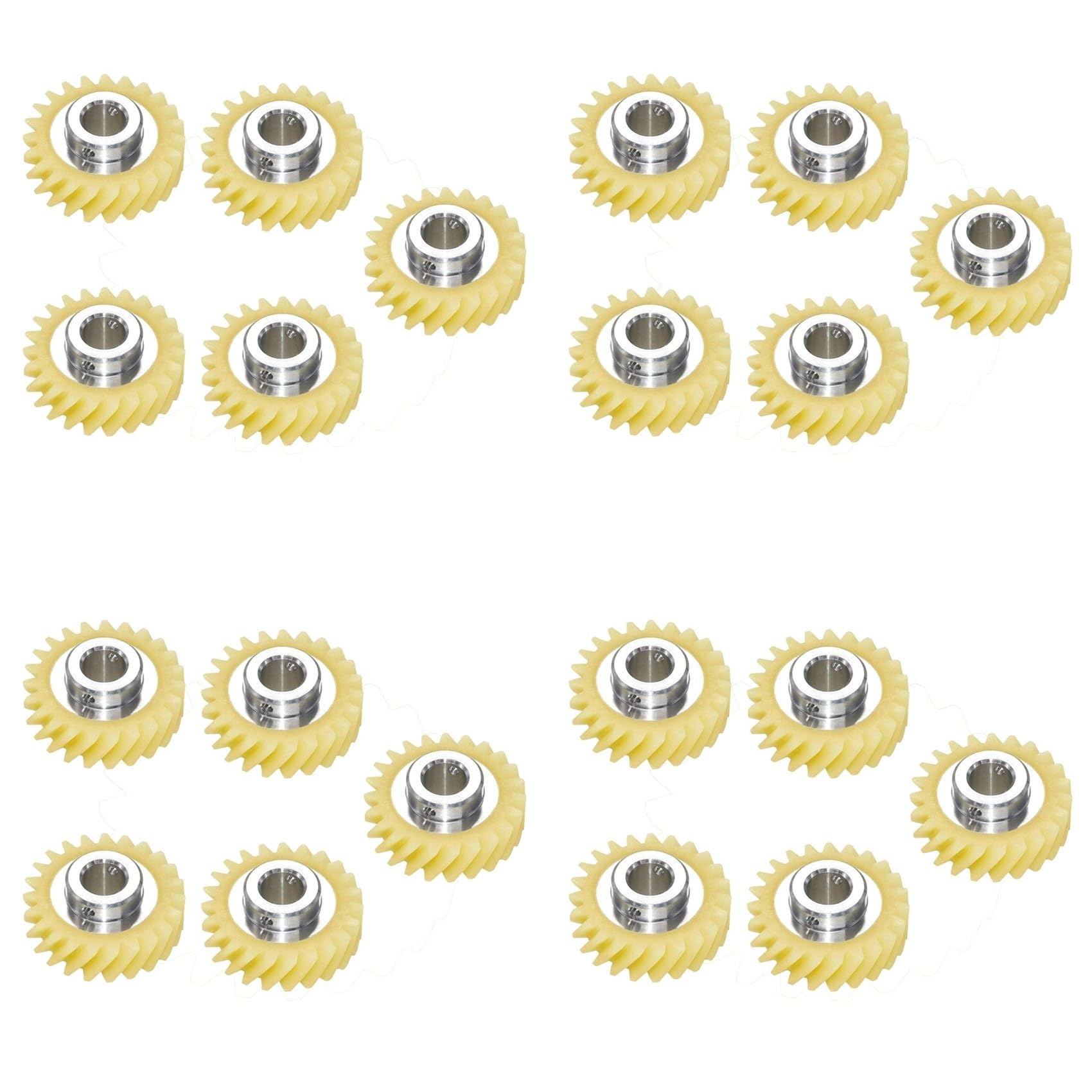 Vjsujehgy W10112253 Mixer Worm Gear for & for Mixers Replaces 4162897 4169830 AP4295669 20 Pack