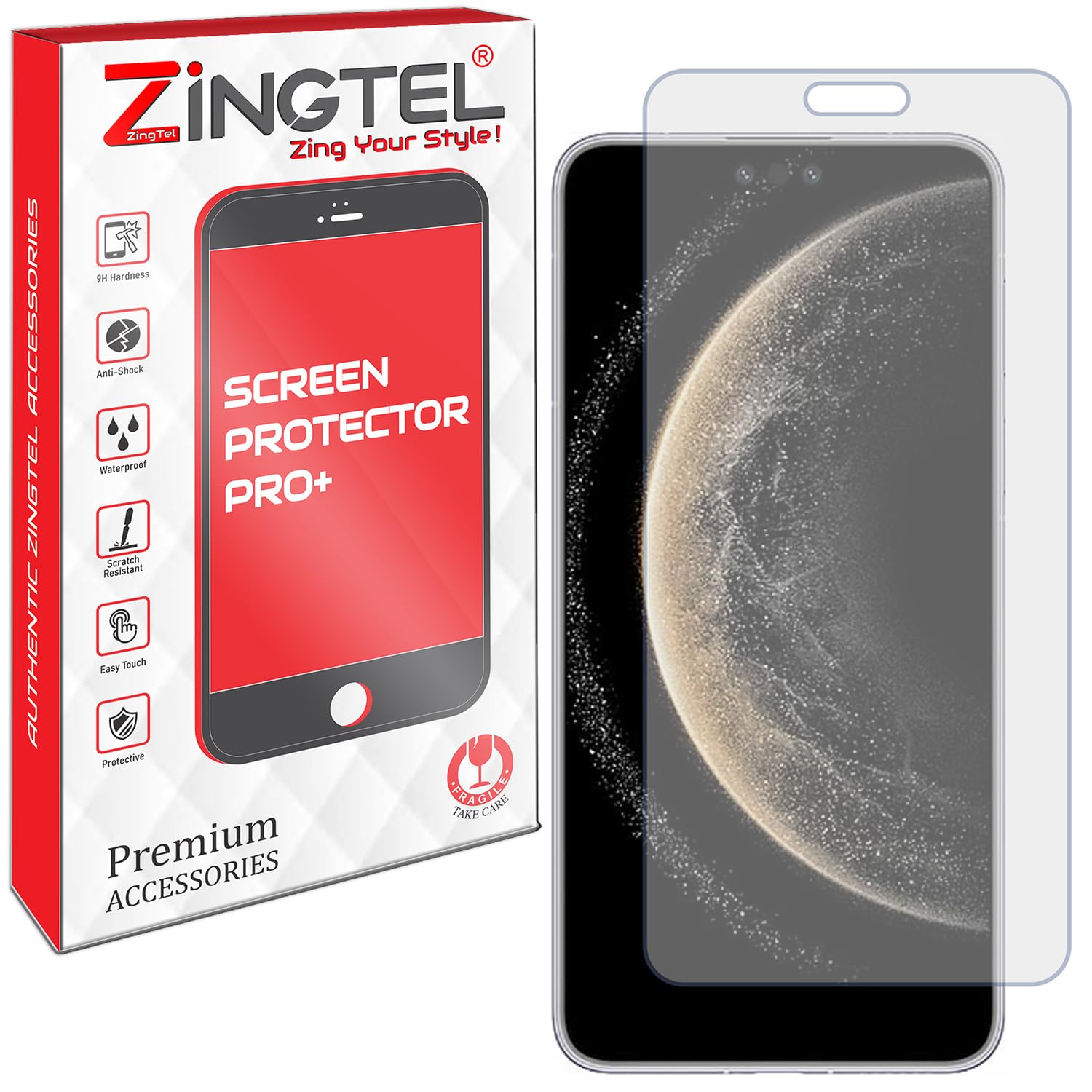 Screen Guard Compatible With Huawei Mate 70 Pro Flexible Fiber SmartPhone Screen Protector, 9H Hardness Impossible Mobile Screenguard Not a Tempered Glass