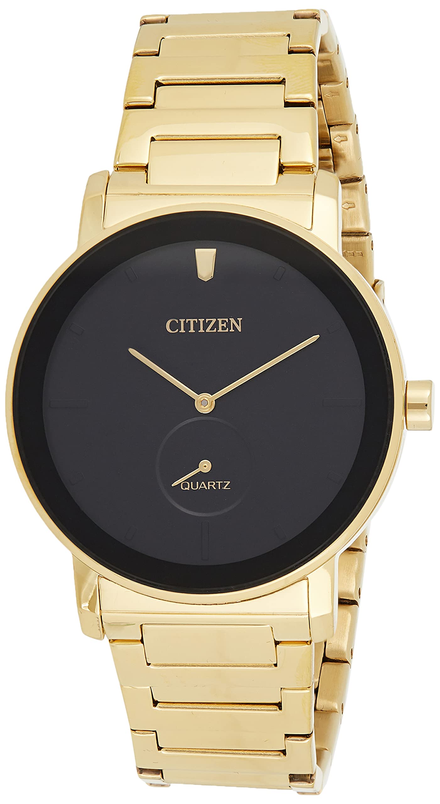 Citizen Stainless Steel Analog Black Dial Men Watch-Be9182-57E, Gold Band (B07VHVNNTY) Amazon Price History, Amazon Price Tracker