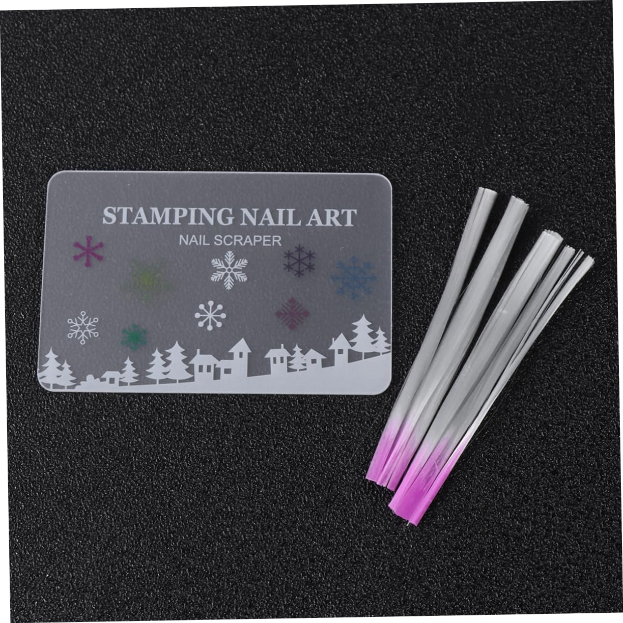FRCOLOR Kit de 400 unidades para esculpir uñas, herramientas de salón de manicura, uñas postizas, gel de uñas, fibra de manicura para extensión de uñas, cuidado de uñas de cristal, constructor suite