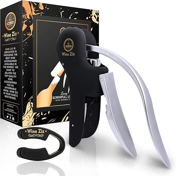 Wine Ziz Rabbit Wine Bottle Opener, Corkscrew Wine Opener