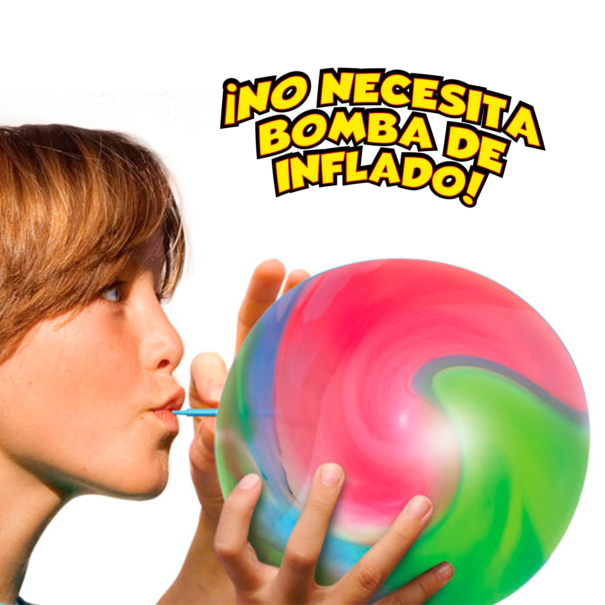 Wubble Świeci w ciemności, bańka powietrza, którą możesz bawić się jak piłkę, rzucać, uderzać i rzucać, wytrzyma wszystko, Bizak (62941875)