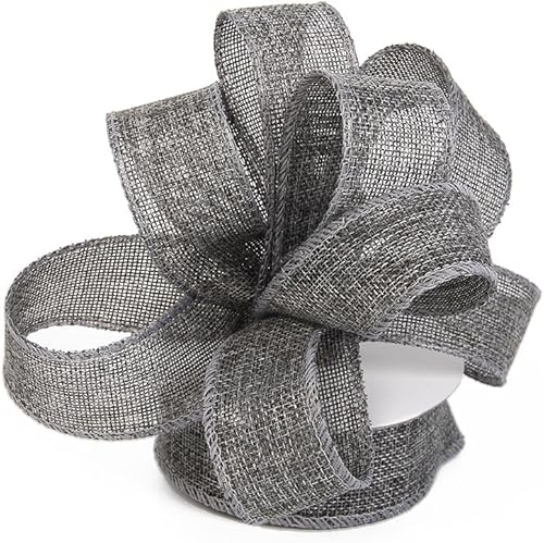 Miniatura 3 de Burlap alámbrico cinta, 112Pulgadas Por carrete 10-yard, 12Colores