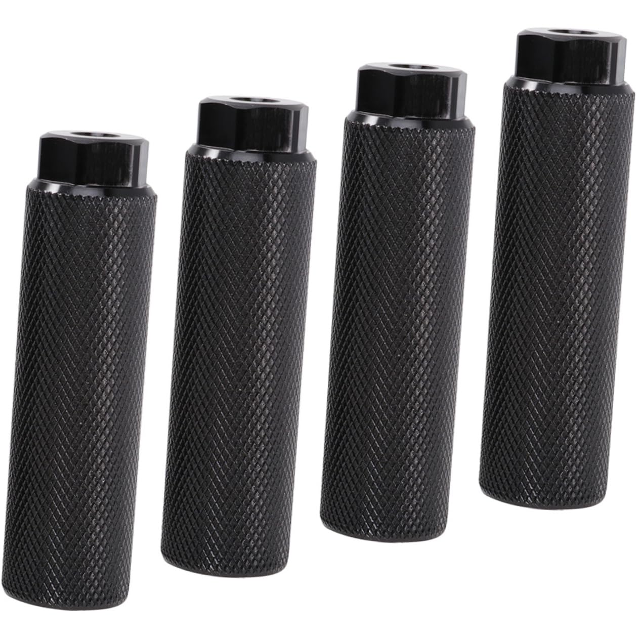 MUSISALY 4Pcs Wear Resistant Bike Pegs Non Slip Rear Foot Pegs for Bicycles Durable and Stable Replacement Cycling Accessories for Adults