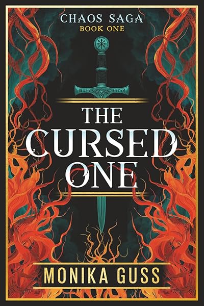 Cover of The Cursed One: A Slow-Burn Enemies-to-Lovers Romantasy (Chaos Saga)