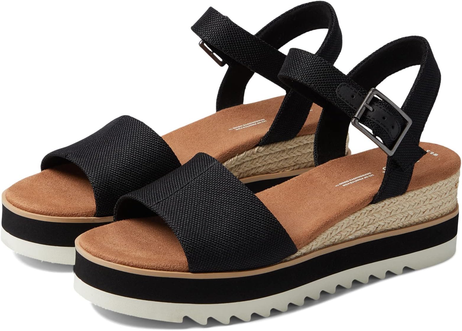 Women's Mid-Height Platform Wedge Sandals with CloudBound Foam Insoles for Comfort