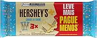 Hershey’s, Biscoito Wafer, Cookies ‘n’ Creme, Hershey’s Mais, Tripack com 3 Unidades, 102 g Cada
