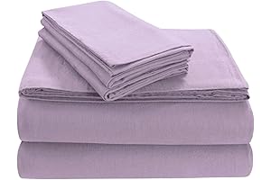 Tribeca Living Luxury Purple Flannel Sheets: Luxury Sleeping Experience