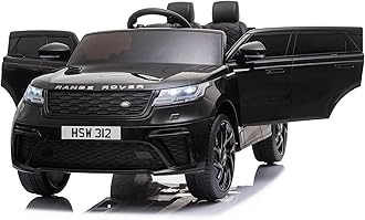 Kids Electric Ride-On Car,12V Licensed Land Rover with Remote Control,MP3 Player and Rocking Function for Ages 4-8