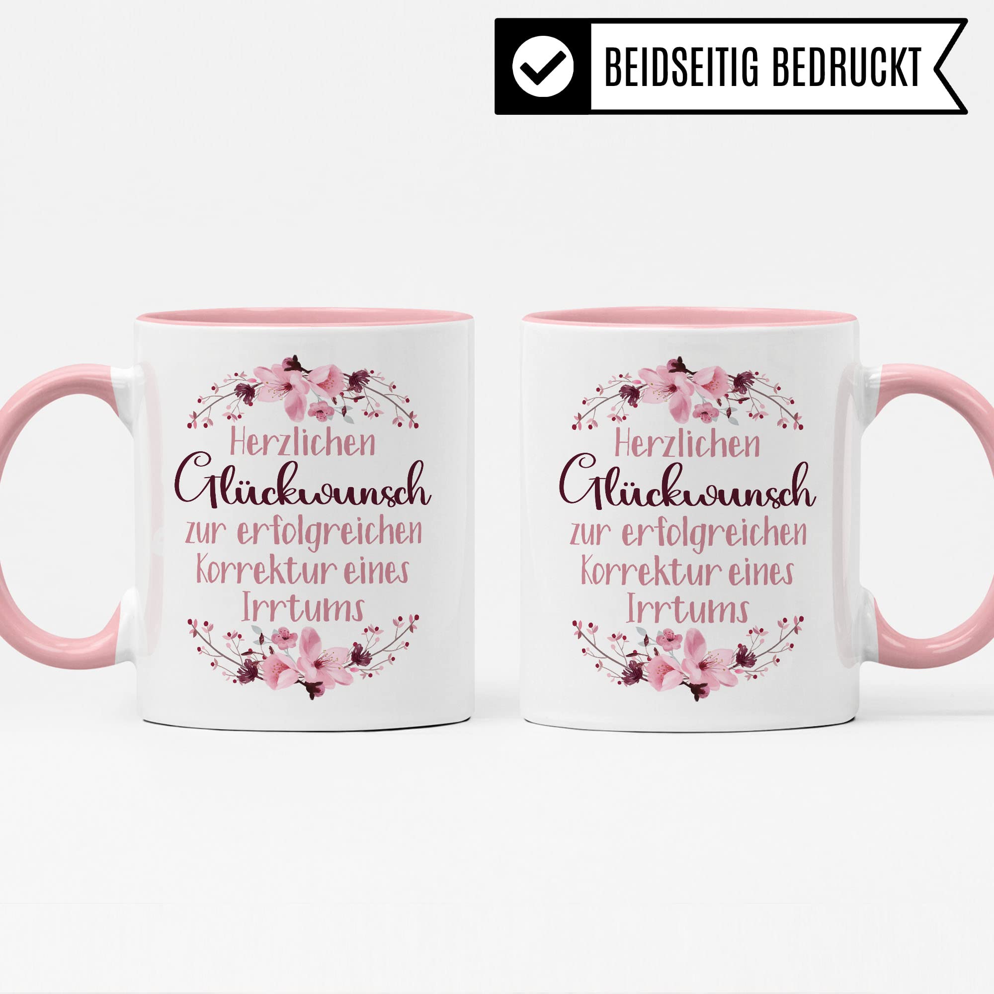 Tazza di divorzio, Congratulazioni per la correzione riuscita di un errore, separazione divorzio dicendo divertente idea regalo tazza di caffè - Italia